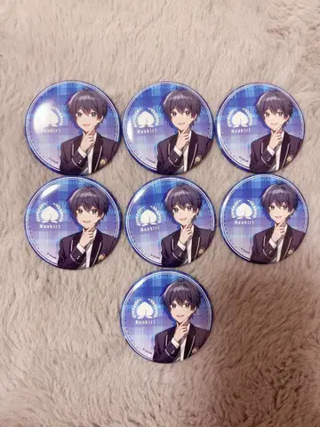 컬러풀 피치 훼미리마트 콜라보 나오키리 등신대 캔 배지