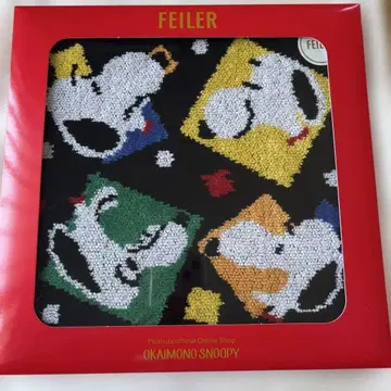 새상품 페이퍼 스누피 손수건