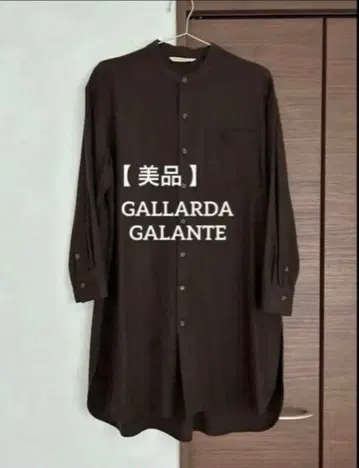 새상품급 GALLARDA GALANTE 다크 브라운 긴팔 셔츠