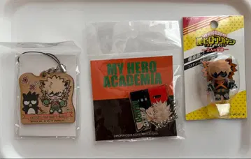 나의 히어로 아카데미아 바쿠고 카츠키 스트랩 세트