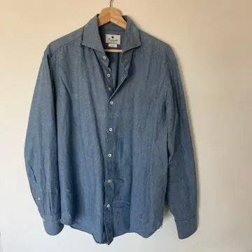 지안넷 남성용 샴브레이 셔츠 사이즈 17/43