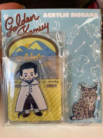 골든 카무이 x 비즈니스 오가타 햐쿠노스케 아크릴 디오라마 세트