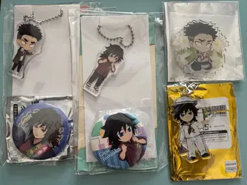 귀멸의 칼날 토미오카 기유 로손 라그나 아크릴 키링 캔뱃지 난자