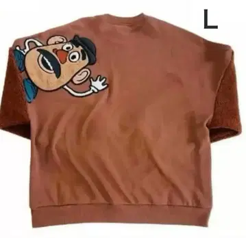 디즈니 토이스토리 포테이토 헤드 손잡이 소매 보아 트레이닝복 남성용 L