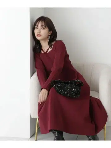 프로포션 바디 드레싱 니트 원피스