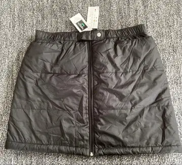 kasco 새상품 캐스코 충전솜 방풍 방한 스커트 블랙 골프 M