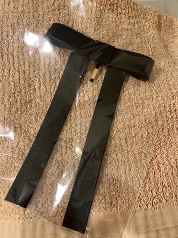 완판 SIMYON 블랙 리본 액세서리