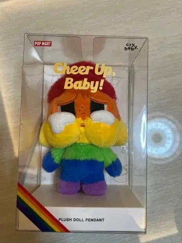 POP MART Cry Baby 플러시 인형 펜던트