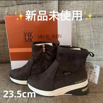 MICHEL KLEIN 숏부츠 발수 가공 에어 밑창 (23.5cm)