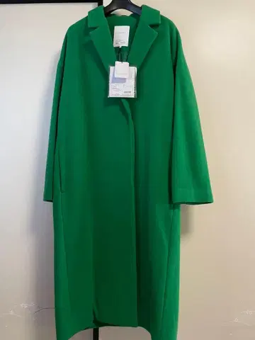 엘렌딕 그린 롱 코트 그린