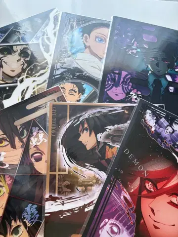 제일복권 귀멸의 칼날 D상 클리어 포스터 컴프