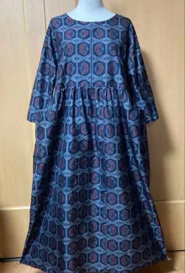 115 가격 인하 개더 원피스 오시마 명주