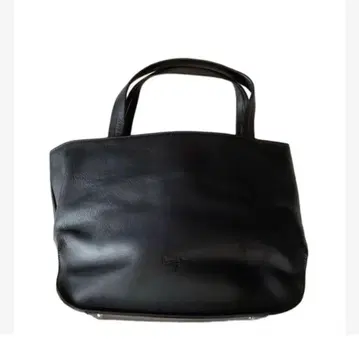 마가렛호웰 토트백 블랙 가죽