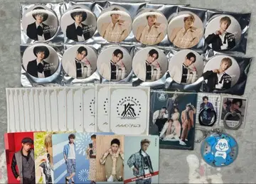 AAA 캔뱃지 콜라보 namco 씰 트레이딩 카드 카드 키링