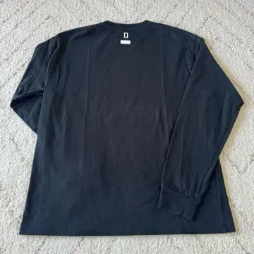 SEQUEL 롱T 블랙 심플 로고 M 사이즈