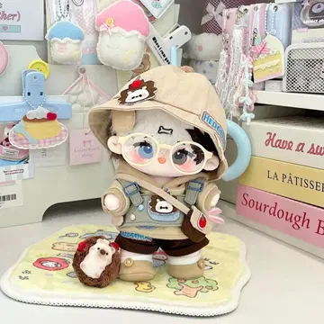 20cm 봉제 인형용 옷 갈아입기 활 옷 6세트