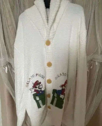 젤라또피케 닌텐도 마리오 가디건