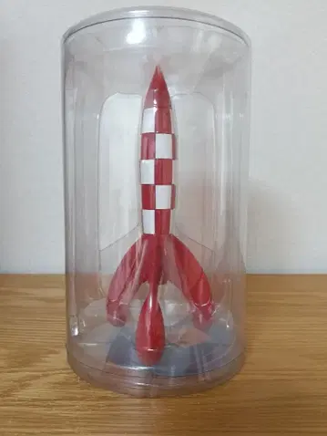 땡땡의 모험 로켓 피규어 모형 약 17cm 개봉품