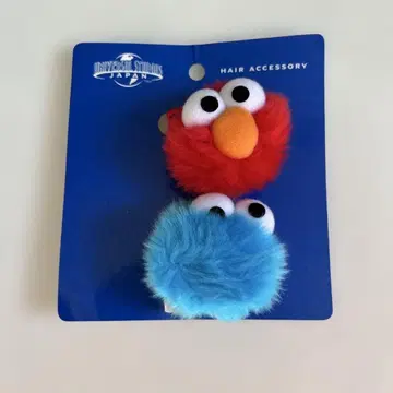 USJ 세서미 스트릿 엘모 & 쿠키 몬스터 머리끈