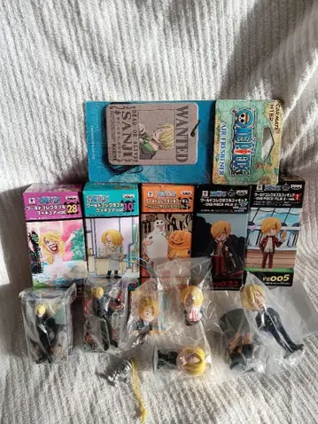 원피스 상디 월드 컬렉션 옛날 프라이스 가챠 세트