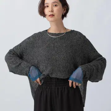 새상품 렙심 소매 절개 풀오버