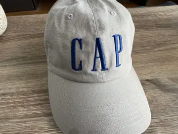 byeA CAP 로고 캡 그레이