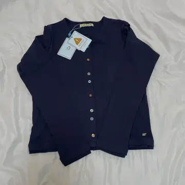 coyseio 긴팔 가디건 네이비