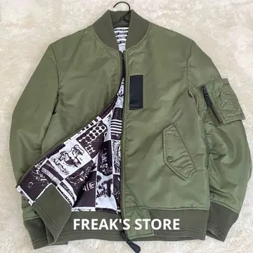 프릭스스토어 x UNITED FIFTY 별주 리버서블 MA-1 L