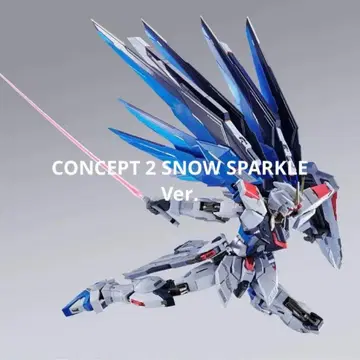메탈빌드 프리덤 건담 CONCEPT 2 SNOW SPARKLE