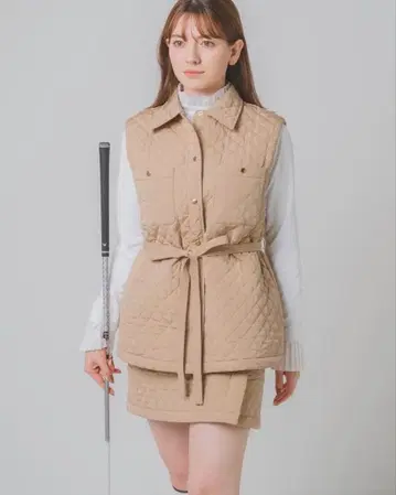 루난골프 퀼팅 베스트