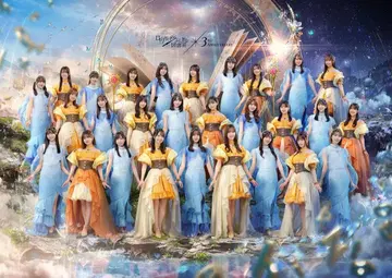 히나타자카46 3주년 기념 B2 포스터