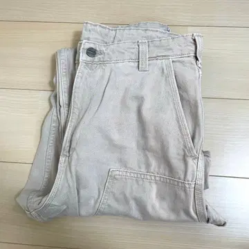 ZARA 워시 가공 카펜터 포켓 팬츠 배기 카펜터 데님