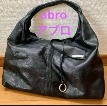 abro 가죽 숄더백 블랙 검정 포멀 세레모니 출퇴근