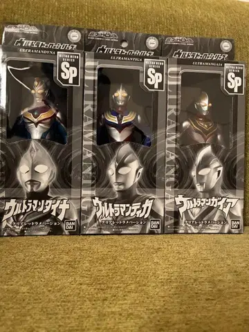 SP 울트라맨 티가 다이나 가이아 클리어 레드 라메 버전