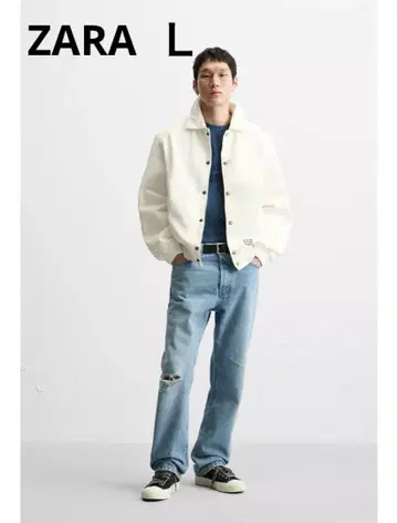 택 포함 새상품 ZARA 데님 봄버 자켓