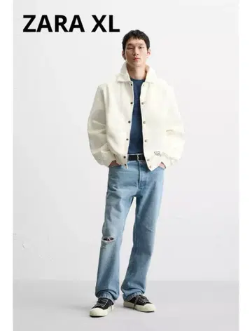 택 포함 새상품 ZARA 데님 봄버 자켓