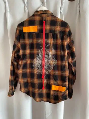 WOSS 체크 무늬 셔츠 L 사이즈