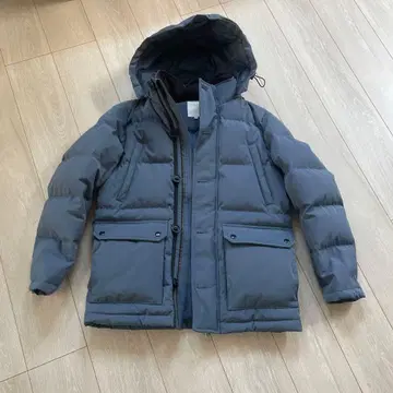 B Ming by beams M 사이즈 다운 자켓 후드 부착