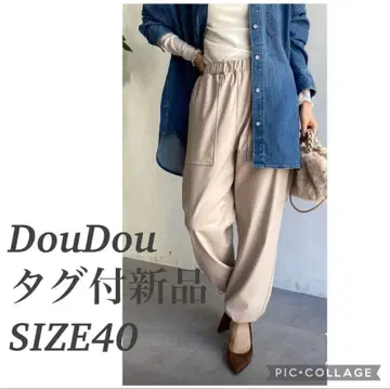 DOU DOU 택 포함 새상품 캐주얼 팬츠