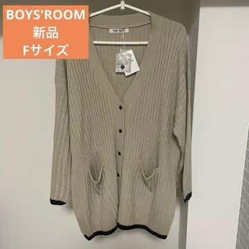 BOYS'ROOM 베이지 가디건 F 사이즈