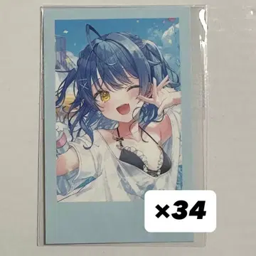 니지산지 아마미야 코코로 생일 굿즈 2025 폴라로이드풍 카드 34장