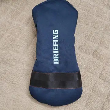 새상품급 골프헤드커버 브리핑 BRIEFING 드라이버용 네이비