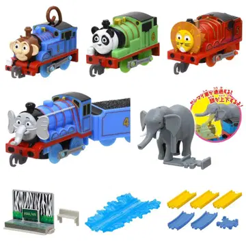 캡슐 프라레일 토마스와 친구들 애니멀 기관차로 대변신!? 편 8종 세트