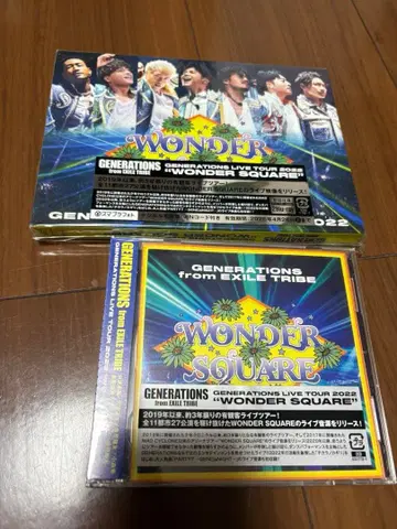 GENERATIONS 'WONDER SQUARE' CD