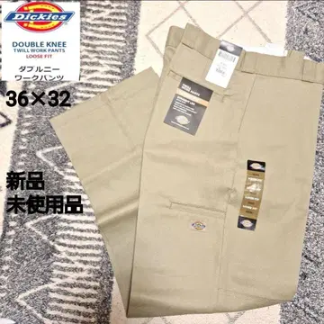 Dickies 더블니 워크 팬츠 36 x 32 새상품