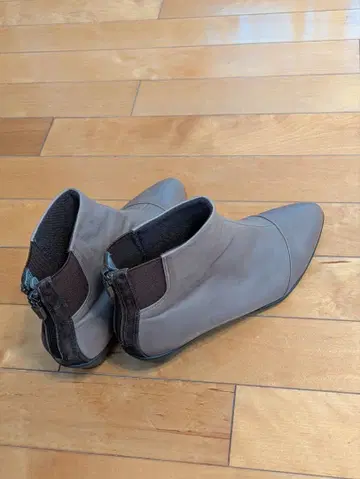 fitfit 핏핏 가죽 부츠 23.5cm 브라운 계열