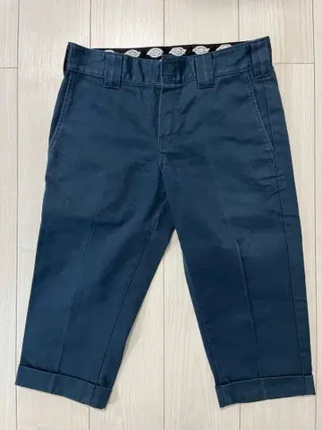 Dickies 네이비 하프 팬츠 30인치