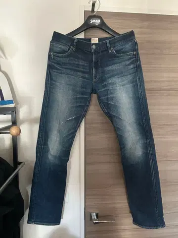 Schott 데님 32 다크 블루