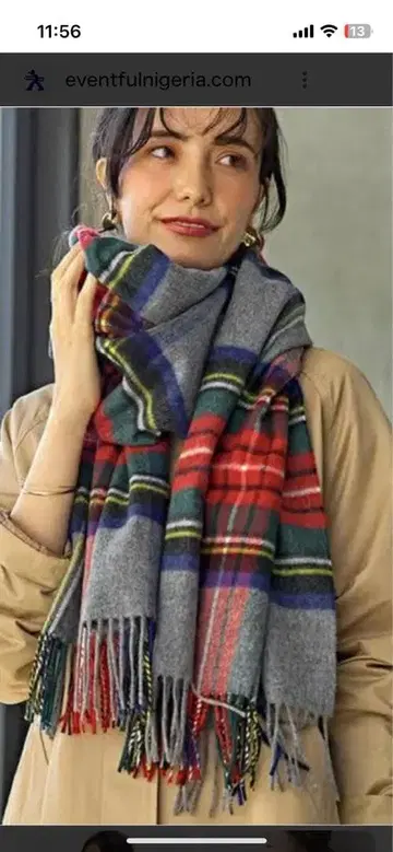 유나이티드 애로우즈 그린 레이블 죠스턴즈 별주 스톨