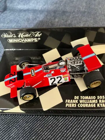 미니챔프 F1 1/43 De Tomaso 505/38 Ford